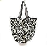 ススバッグ - モザイクブラック&ホワイト -