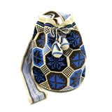 モチーラ・ウナエブラ・スパークルL - ブルー&ホワイト -