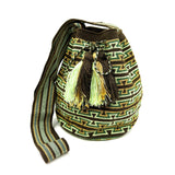 モチーラ・ウナエブラ・スパークルL - ブラック&グリーン -