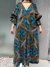 キャンディ・スリーブ・ドレス - オリガミ -