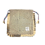 【saruche】ショッパーバッグM - ドット・ベージュ -