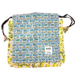 【saruche】ショッパーバッグM - ブルー・ブルーム -