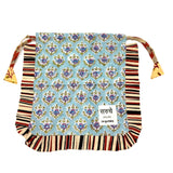 【saruche】ショッパーバッグS - ミントガーデン -