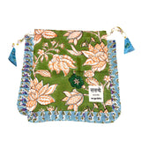 【saruche】ショッパーバッグS - ロータスグリーン -