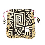 【saruche】ショッパーバッグS - トライバルスクエア -