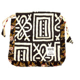 【saruche】ショッパーバッグS - トライバルスクエア -