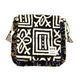 【saruche】ショッパーバッグS - トライバルスクエア -