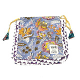 【saruche】ショッパーバッグS - ラベンダーガーデン -