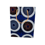 アフリカンプリント・ビッグテディw/ギフトバッグ - サファリスパイラル -