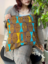 クッションカバー - ソケット・オレンジ -