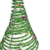 クリスマスツリービーズ - グリーン -