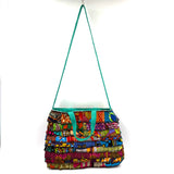 アフリカンプリント・フリル・スクエアバッグ - 4 -