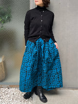 Abu Dhabi Gather / Skirt -Battic / Pattern name-
