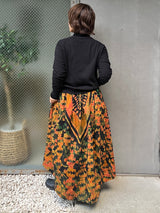 Abu Dhabi Gather / Skirt -Battic / Pattern name-