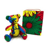 アフリカンプリント・ミディテディw/ギフトバッグ - サンフラワー・ブレイズ -