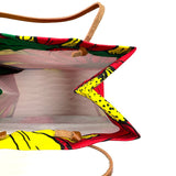 アフリカンプリント・ミディテディw/ギフトバッグ - サンフラワー・ブレイズ -