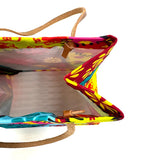 アフリカンプリント・ミディテディw/ギフトバッグ - フェスティバル・パッチ -