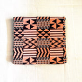 アフリカンプリント生地 - 幾何学・テラコッタ・モザイク -