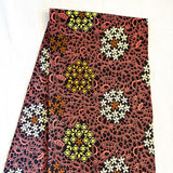 アフリカンプリント生地 - 花灯り -