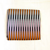 アフリカンプリント生地 - 幾何学・サンセット・リズム -