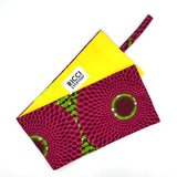 Toilet paper holder -Big Eye Passion Pink & Green-