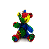 アフリカンプリント・ミニテディ・チャーム - モダングラフ -