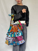 プリント・フリル・トート - 6 -