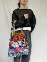 プリント・フリル・トート - 7 -