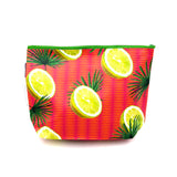 サファリポーチ(マチ付き)- Lemon Cheetah -