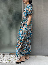 Puff dress - Haze layered -