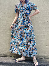 Puff dress - Haze layered -