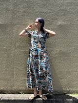 Puff dress - Haze layered -