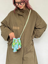 モチーラ・ウナエブラSS - ライトブルー&グリーン -