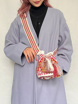 モチーラ・ウナエブラ・スパークルS - ホワイト&レッド -