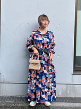 キャンディ・スリーブ・ドレス - 霞重ね -