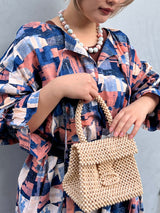 キャンディ・スリーブ・ドレス - 霞重ね -