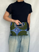 Akello Pochette 38 -Ee Blue Orange & White Blue-