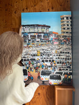 カンパラの街・オールドタクシーパーク