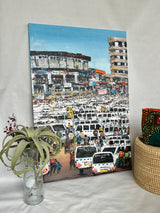 カンパラの街・オールドタクシーパーク