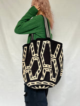 ススバッグ - ブラック&ホワイト -