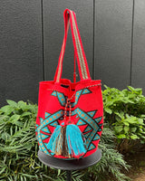 モチロン・ウナエブラ S - ピンク&ライトブルー -