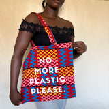 メッセージエコ No More Plastic Please − カラフルメッシュ −