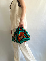 フルーツクロシェット・バスケットw/ミニアズマバッグ - イエロー -