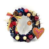 アフリカンプリント・クリスマスリース