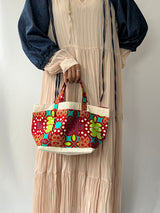 Lunch Tote -Red Ring Ling Blue Lingo-