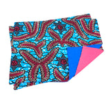 ランチョンマット(2枚セット)- イソギンチャク・ブルー -