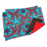 ランチョンマット(2枚セット)- イソギンチャク・ブルー -