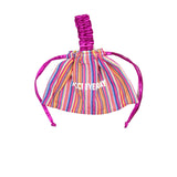 One Handle Kinchaku - Baby Pink -