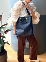 アケロ・レザー - ブラック -