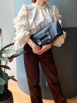 アケロ・レザー - ブラック -